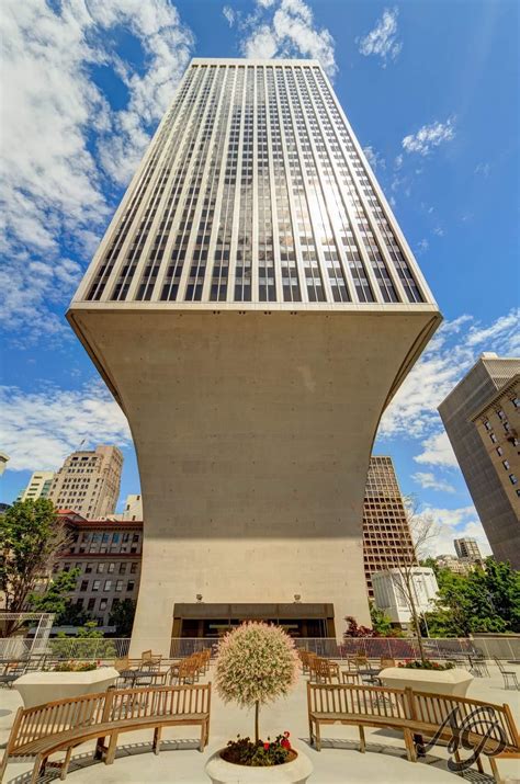[building] The Rainier Tower designed by Minoru Yamasaki. Circa 1971 ...