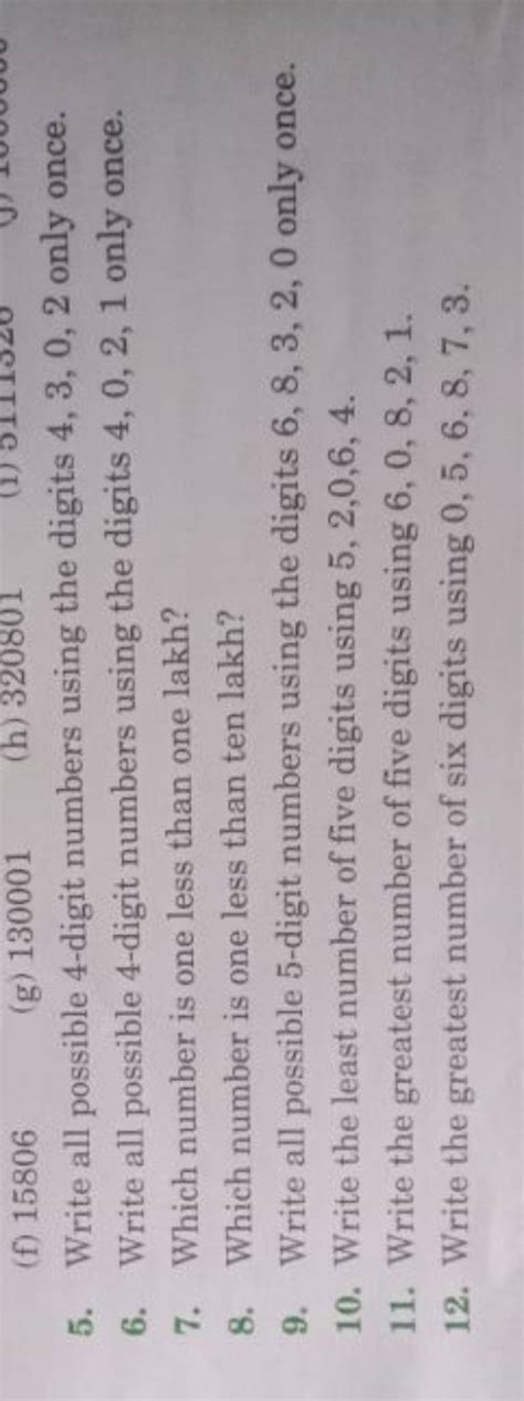 Image result for Write All 4 Digit Number Password