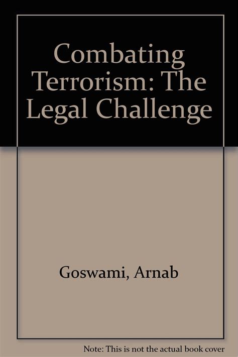 Buy Combating Terrorism: The Legal Challenge Book Online at Low Prices ...