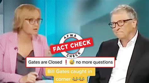 Fact Check: This video of journalist ‘grilling’ Bill Gates over Covid ...