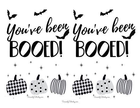 Get Ready for Halloween Fun with a You've been booed basket - Free ...
