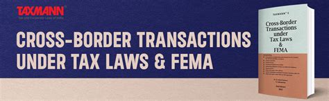 Buy Taxmann’s Cross-Border Transactions under Tax Laws & FEMA ...