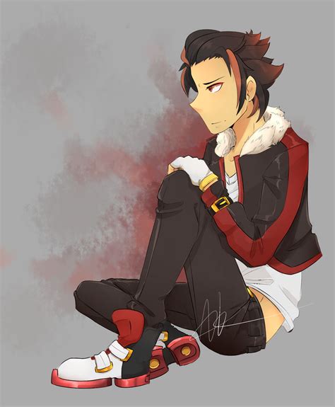 Human!Shadow the Hedgehog by ItsNobllite on DeviantArt