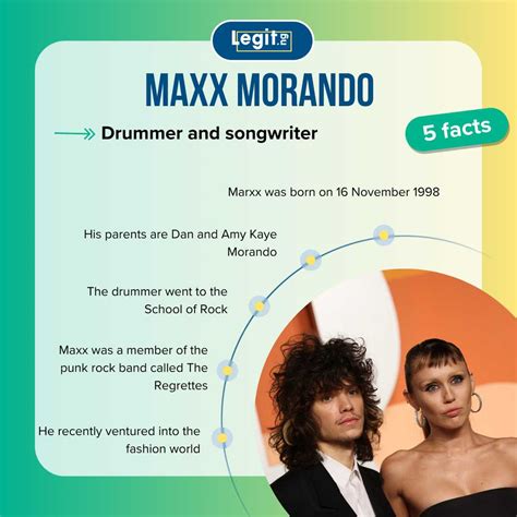 Maxx Morando’s bio: age, birthday, ethnicity, Miley Cyrus - Legit.ng