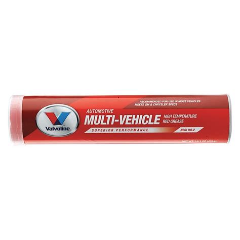 Valvoline Grease, 14.1 oz Tube, 14.8 cSt Viscosity (SUS at 100 F), 2 ...