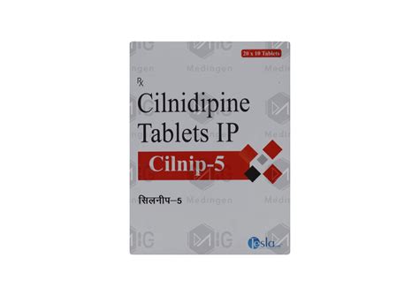 Cinod 5mg Cilnidipine Tablet: Uses, Price, Side Effects, and Substitutes