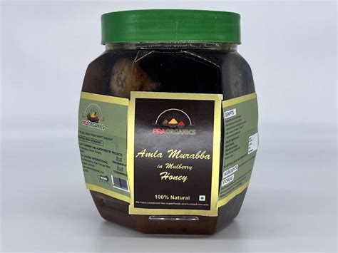 PRAORGANICS Amla Murabba || Indian Gooseberry Amla Preserved in Honey ...