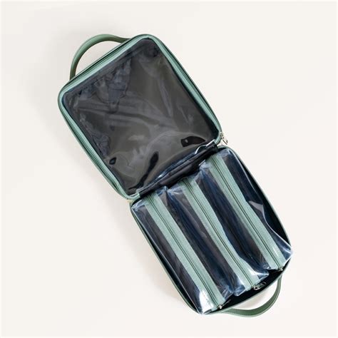Mint Green Quilted Travel Organiser Set Of 4 Online - Premium Travel ...