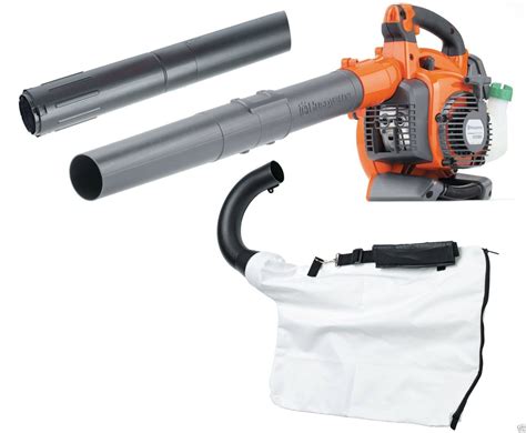Husqvarna 125BVx Gas 2-Cycle 28 cc 425 cfm 170 mph Leaf Blower Vac NEW ...