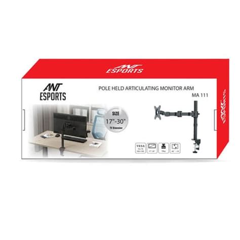 Buy Ant Esports MA111 Pole Held Articulating Single Arm Desk Mount at ...