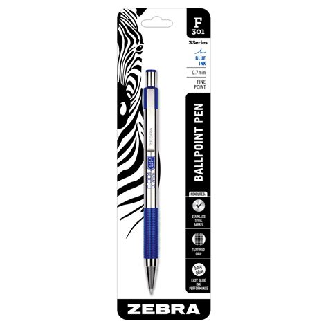 F-301 Retractable Ballpoint Pen | Zebra Pen