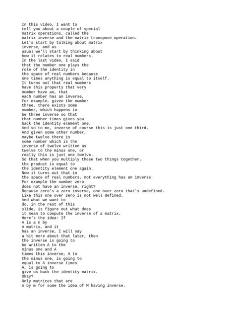 Image result for Transpose Module 3 in Mathematics 3