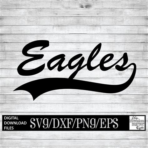 Philadelphia Eagles Font - Etsy