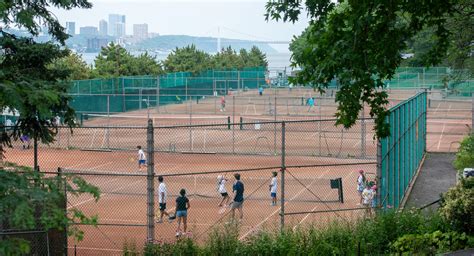 96th Street Red Clay Tennis Courts - Riverside Park Conservancy