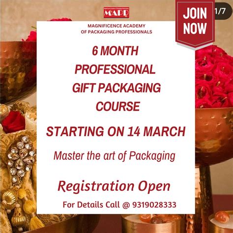 Professional Gift Wrapping & Packaging Courses -MAPP Academy