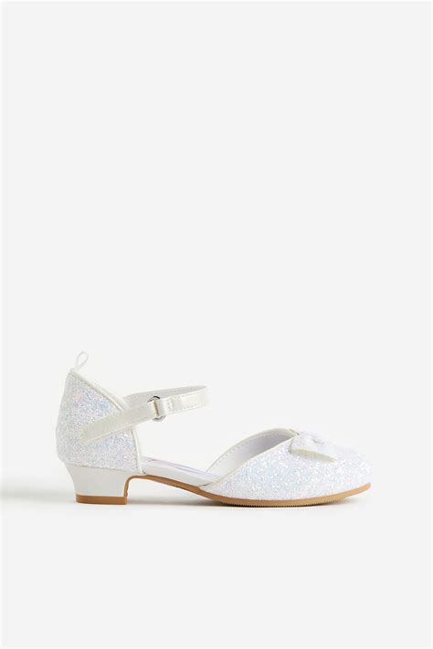 Glittery shoes - White/Frozen - Kids | H&M SG