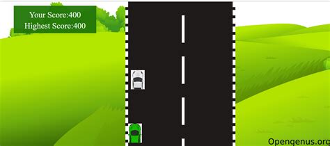 How to Make a Traffice Racer Car Game in HTML CSS JavaScript 的图像结果