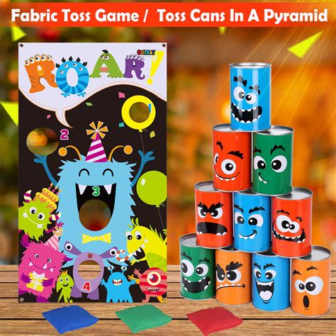 Tacobear Bean Bags Kids Throwing Indoor Outdoor Garden Games for Kids ...