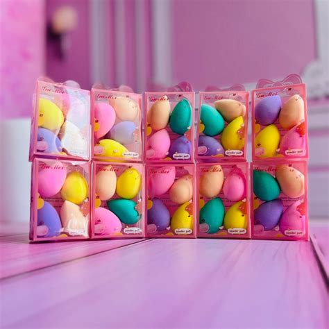 (Mini Beauty Blender Concealer Sponge) پد کانسیلر چهار تیکه | بانه میکاپ