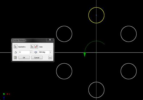 Image result for Circular Pattern in DraftSight