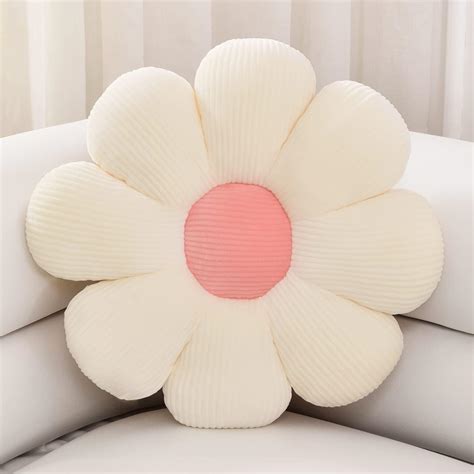Buy Peach Cuddle Cute Flower Shaped Floor Cushion for Kids Room (Pack ...