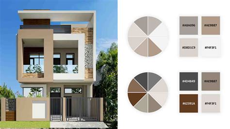 Exterior Wall Paints Colour Combination & House Paint