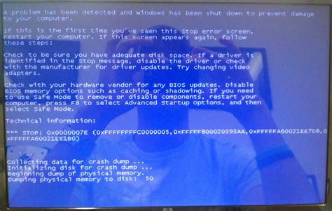Image result for Windows 7 Computer Crash