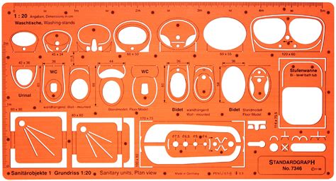 Buy 1:20 Metric Architectural Design Sanitary Bathroom Fittings ...