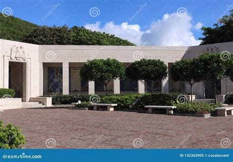 10/5/18: Punchbowl Cemetery, Honolulu, HI. Editorial Image - Image of ...