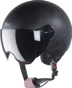 Steelbird SBH-16 Frost ISI Certified Open Face Helmet for Men and Women ...