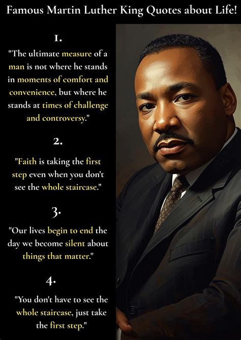 7 Famous Martin Luther King Quotes about Life & Success