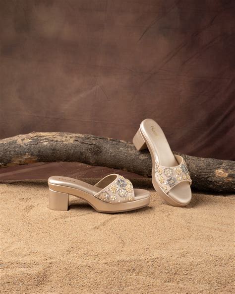 Champagne Gold Heel – Raahi