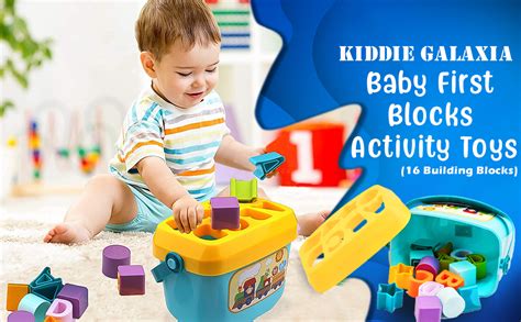 Buy Kiddie Galaxia Baby First Blocks Activity Toys Sorter Baby&Toddler ...