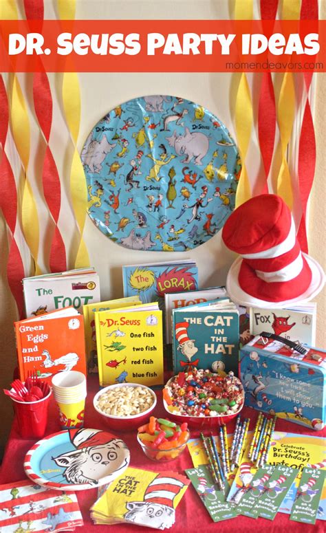 Celebrate Reading with a Dr. Seuss Party! - Mom Endeavors