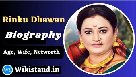 Rinku Dhawan Wiki, Biography, Age, Family, Education, Husband, Birthday ...