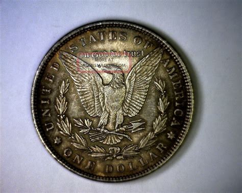 Beautifully Toned 1889 Morgan Silver Dollar Coin