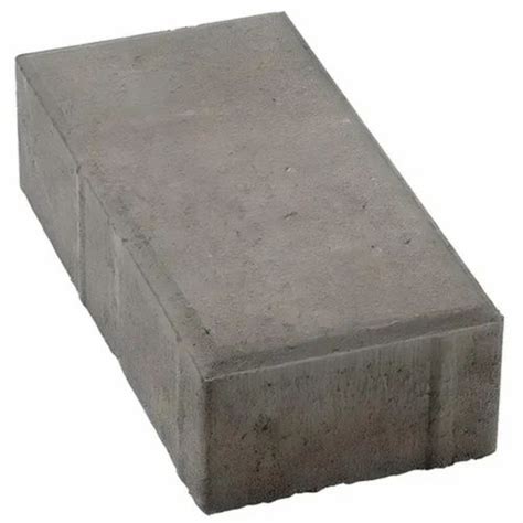 Rectangular Paver Block - 60mm Yellow Rectangular Concrete Paver Block ...