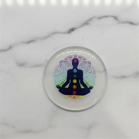 Buy Sacred Chakra Energy Plate | Healing Meditation Disc With Yoga ...