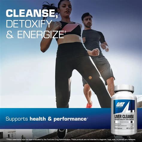 GAT Liver Cleanse (60 Vegetable Capsules) - Body Building India