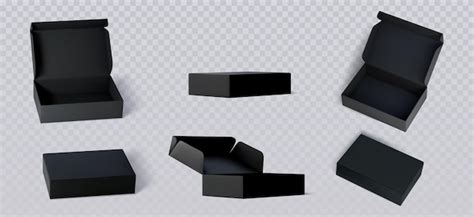 Branded Black Box Template Zdjęcia - darmowe pobieranie na Freepik