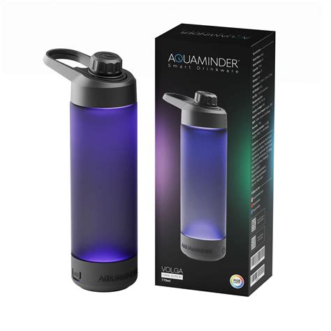 Aquaminder Smart Water Bottle Glows & Beeps to Remind You to Drink More ...