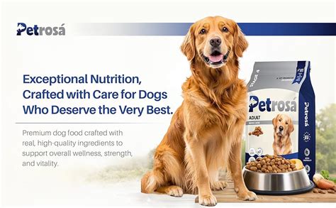 Petrosa Large Breed Adult Dog Food (15 Months & Above), Complete Daily ...