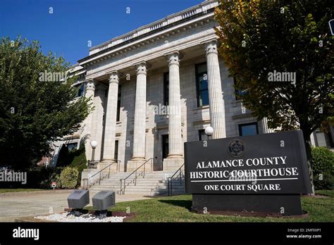The Alamance County Courthouse is shown in Graham, N.C., Wednesday, Oct ...