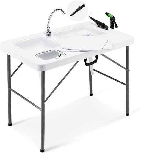 Avocahom 32.5 Folding Fish Cleaning Table Portable India | Ubuy