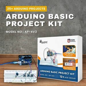 Mechatron Robotics 25+ Arduino Starter Project Kit (AP4V3) for Age 10 ...