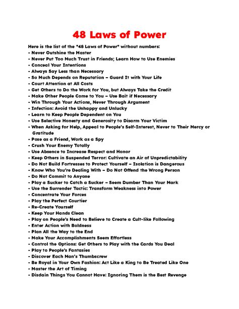 48 Laws of Power-2 - Yhhh - 48 Laws of Power Here is the list of the 48 ...