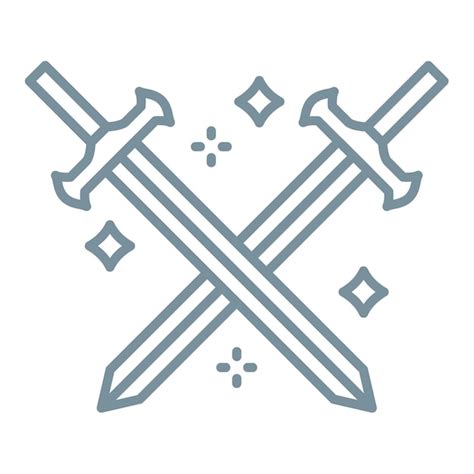 Swords icon | Premium Vector