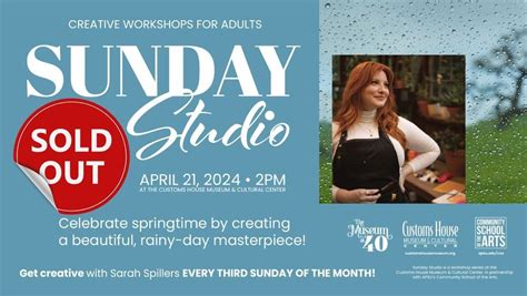 Sunday Studio: Painting with Sarah Spillers , 200 S. 2nd Street ...