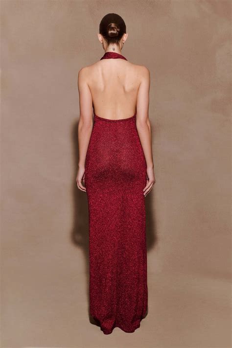 Devina Shimmer Maxi Dress – OUTCAST