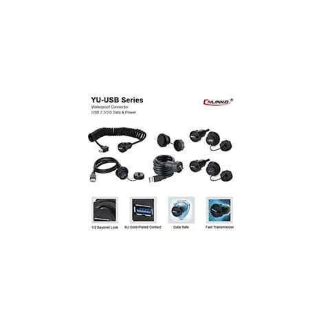 CNLINKO USB 3.0 Connector, Type A Female, Panel India | Ubuy